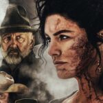 Gina Carano Instagram - It truly is a honor to be made into art by some people. @paulshipper you are one of those people. You captured us. ✨ Thank you. So proud. #Repost @paulshipper ・・・ Here's some closeups of my artwork for the #TerrorOnThePrairie film poster key art - @DailyWireEntertainment @bonfirelegend @ginajcarano @CowboyCerrone @yesnickef2c Out June 14th only on @realDailyWire Get the Poster: https://dailywire.com/shop/products/terror-on-the-prairie-movie-poster