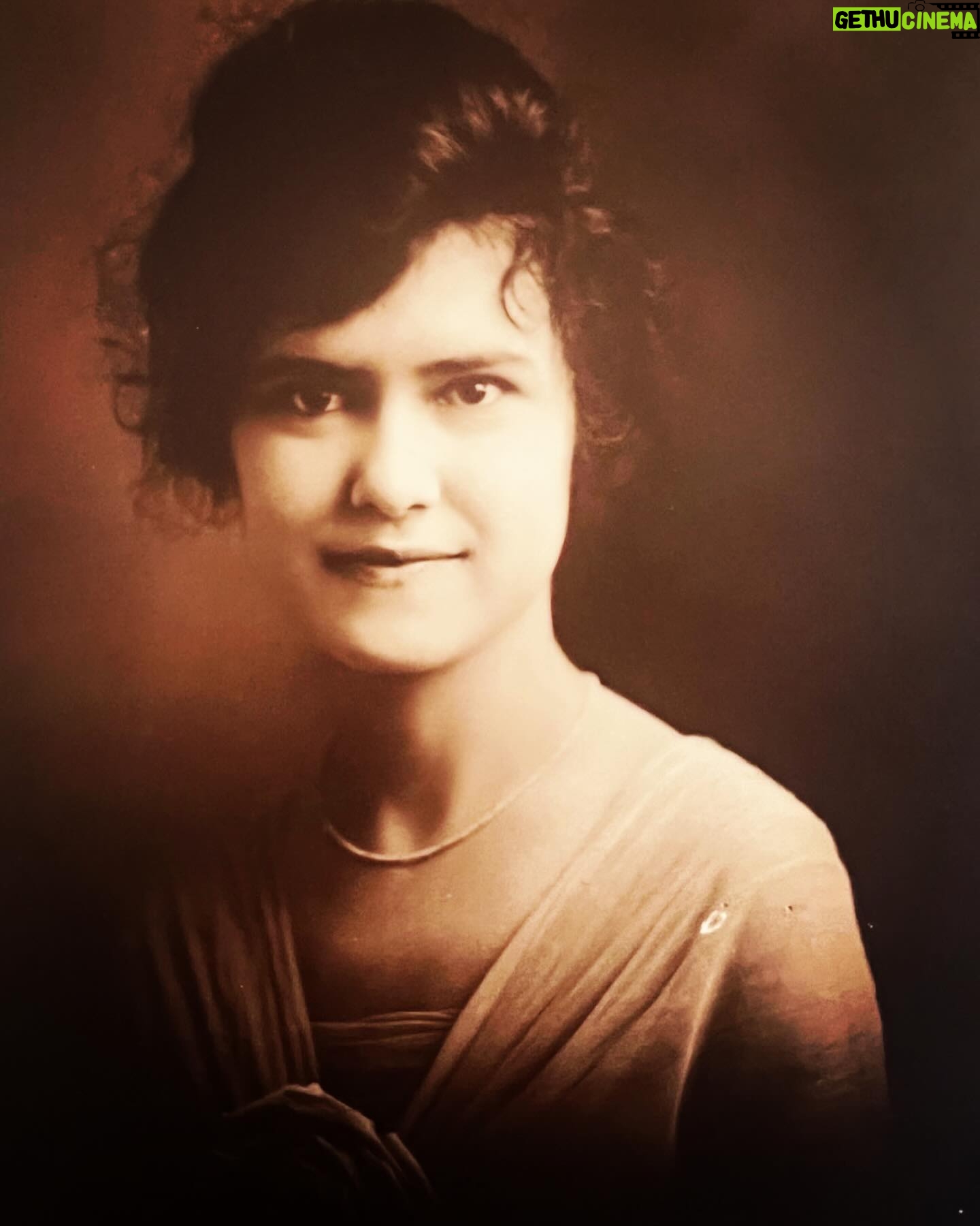 Gina Carano Instagram - I love love love going through old pictures of my family and getting a glimpse of the life they’ve lived. For instance, what was it like taking this picture back then, you don’t get many tries I’d imagine, so she decided to look strongly and content with a little smirk right into the camera. There’s fire in that. Her Mona Lisa moment. I love it. One thing I know is she was tough as nails. She was my Mama Suzie who I found out recently wasn’t her real name.. Her real name was Dallas. Why did she change her name? I don’t know. She went pre mature full all white hair by the time she was 22 years old. What causes that, I don’t know, but it’s fascinating. I remember her small tough body and sharp sassy comments that seemed more like she was saying them to herself to make herself laugh more than anything. She was born in Oklahoma and she gave birth to one of the greatest man who ever lived, my Papa (grandfather). I love her eyes, they carry a strength you rarely see anymore. What a tough but beautiful and mysterious life Dallas lived yet I feel like I know her so well in my heart. Life is miraculous, I adore it.❤️