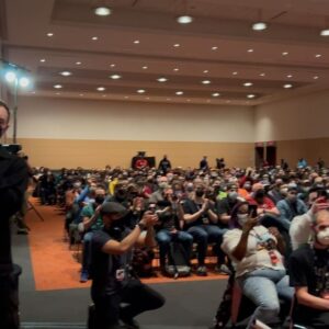 Gina Darling Instagram - That’s a wrap for #paxeast. Thank you for packing our panel to capacity. Thank you for all your kind words that made me cry. Thank you for being a part of @g4tv. We love you. ❤️