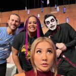 Gina Darling Instagram - Look! I made new friends! 😍 Having @nylarosebeast @adamcolepro and @danhausenad on Attack was SO MUCH FUN! ❤️❤️❤️❤️ #AEW #G4TV #AttackOfTheShow