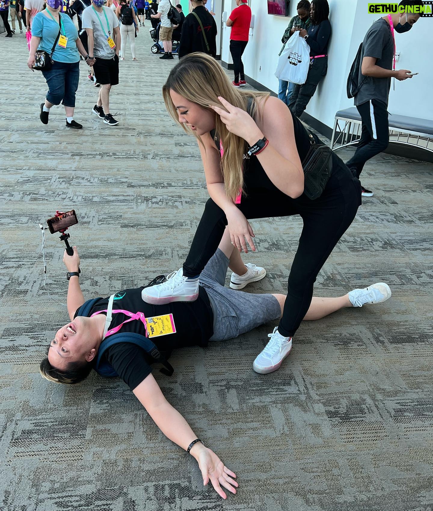 Gina Darling - 16.3K Likes - Twitchcon was fun. Thanks for coming to say hi and showing so much love. Oh and also thanks for asking me to step on you. You guys are the best 🥺 #twitchcon2022