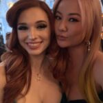 Gina Darling Instagram - The Streamer Awards was a blast. Beautiful new hair color done by @kimi_hair_color! Here’s a photo dump full of cuties hehe 💖