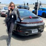 Gina Darling Instagram - “Hey Gina, wanna go drive some Porsches real fast on the track?” Transformers movie and Facebook sent me out to the Porsche track to let me go nuts and it was amazing! Thank you @porsche @transformersmovie @paramountpics @meta for such a fun day! #porsche #tranformers #riseofthebeasts
