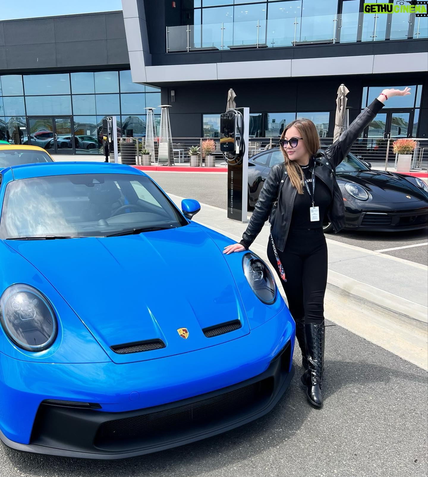 Gina Darling Instagram - “Hey Gina, wanna go drive some Porsches real fast on the track?” Transformers movie and Facebook sent me out to the Porsche track to let me go nuts and it was amazing! Thank you @porsche @transformersmovie @paramountpics @meta for such a fun day! #porsche #tranformers #riseofthebeasts