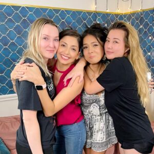 Gina Darling Instagram - And that’s a wrap. The final episode of Big Mood podcast just went up and it’s so incredibly bittersweet. The last 3 years with these girls has been such a rewarding adventure filled with love, amazing memories, and joy with these three girls I can truly call my close friends. From moving to different states, having a new baby, and getting new jobs, we decided that it was best to close it out here because life got so wild for all of us! Thank you to our fans for all your support over the years and thank you for letting us be a part of your lives. I love you all so much @nikkilimo @real_tiff and Jess. Thank you for giving me the gift of being a part of @bigmoodgirls 💜 I love you girls forever.