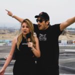 Gina Darling Instagram - Fast cars and TV shows. What more can you ask for? 🖤Oh also Kassem G @gmessak Photos: @christianthooo
