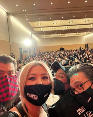 Gina Darling Instagram - That’s a wrap for #paxeast. Thank you for packing our panel to capacity. Thank you for all your kind words that made me cry. Thank you for being a part of @g4tv. We love you. ❤️