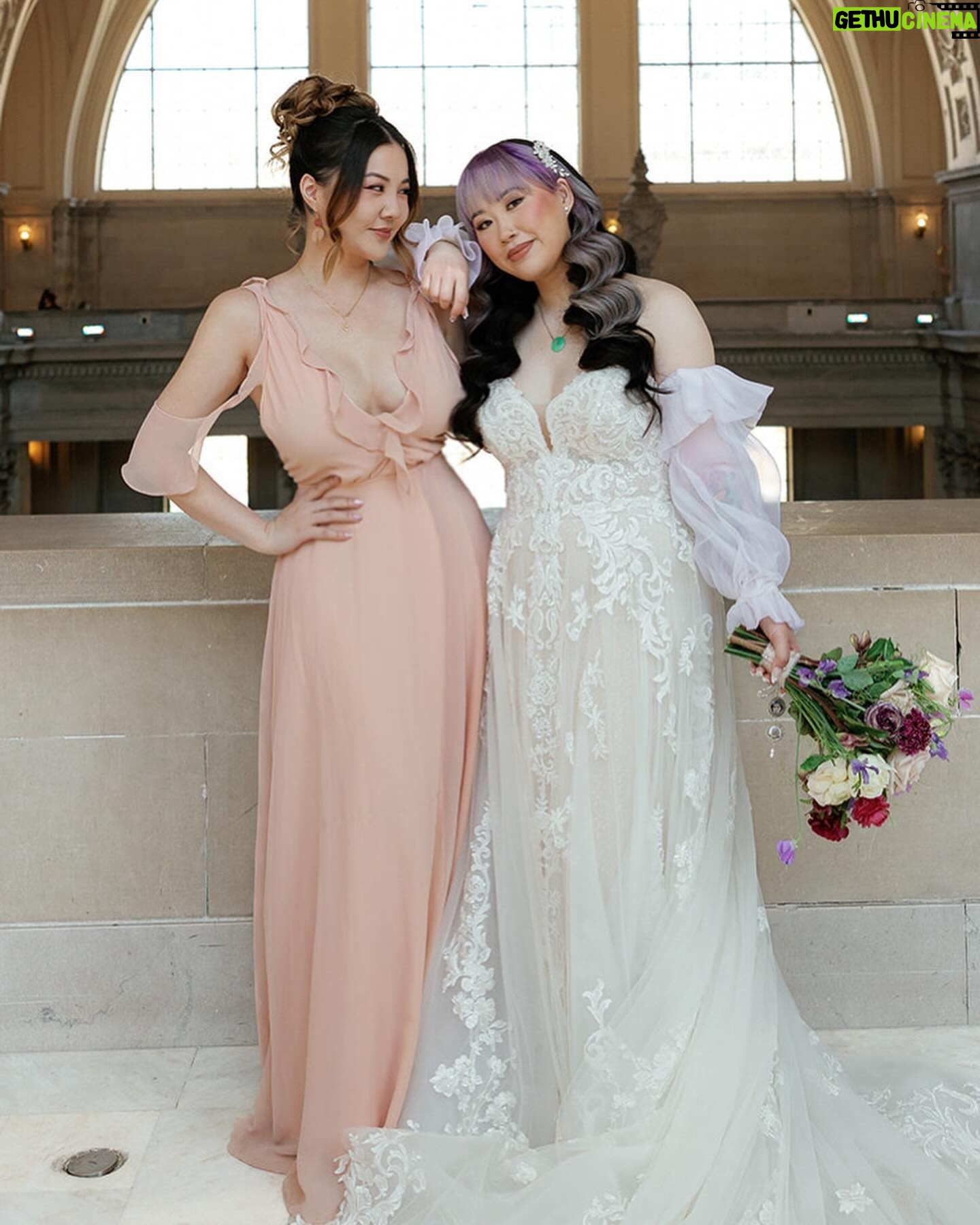 Gina Darling - 23.4K Likes - My sister got married!!! From helping you get ready for your graduation to helping you zip up your wedding dress. I’m so lucky to watch you grow and take big steps in your life ❤️ Now I have a tanga panget soosmaryosep balikbayan Filipino dude for a brother in law 😂 I love you both!❤️👰🏻♀️🤵🏽