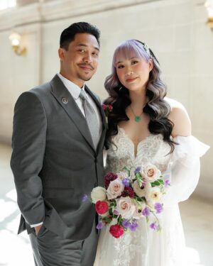Gina Darling Instagram - My sister got married!!! From helping you get ready for your graduation to helping you zip up your wedding dress. I’m so lucky to watch you grow and take big steps in your life ❤️ Now I have a tanga panget soosmaryosep balikbayan Filipino dude for a brother in law 😂 I love you both!❤️👰🏻‍♀️🤵🏽
