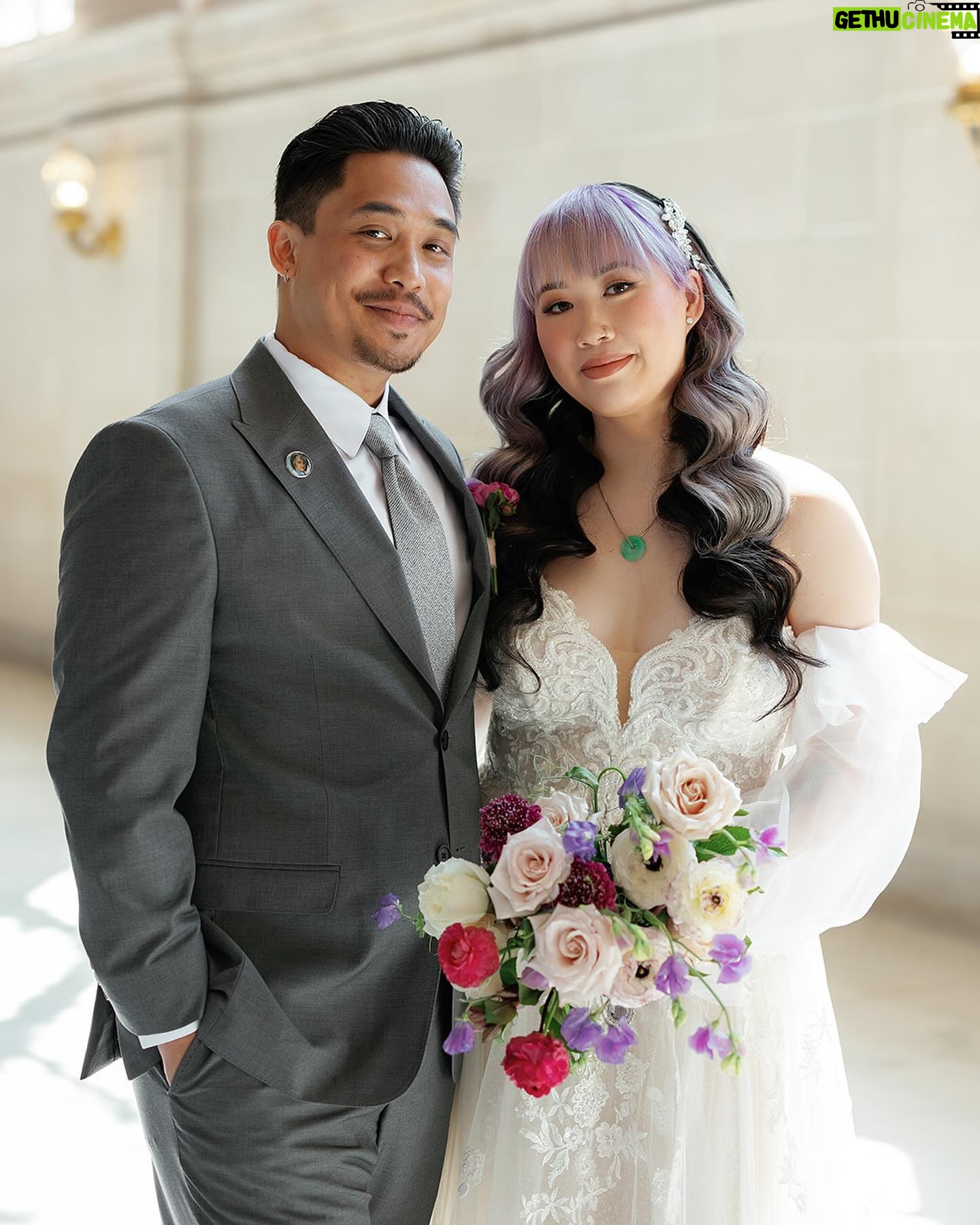 Gina Darling - 23.4K Likes - My sister got married!!! From helping you get ready for your graduation to helping you zip up your wedding dress. I’m so lucky to watch you grow and take big steps in your life ❤️ Now I have a tanga panget soosmaryosep balikbayan Filipino dude for a brother in law 😂 I love you both!❤️👰🏻♀️🤵🏽