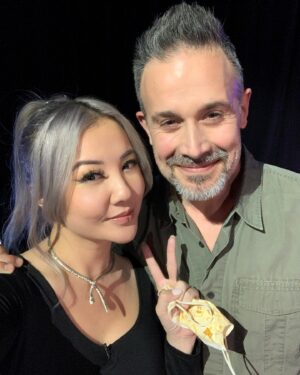 Gina Darling Instagram - So I played some Dungeons and Dragons with Freddie Prinze Jr. and I think I uhhh left a lasting impression 😀😅 sweetest guy ever btw❤️ @realfreddieprinze @g4tv