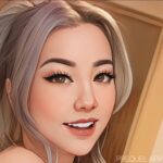 Gina Darling Instagram - This cartoon trend is making me mad that I’m not actually a cartoon. She’s cute af 🥺