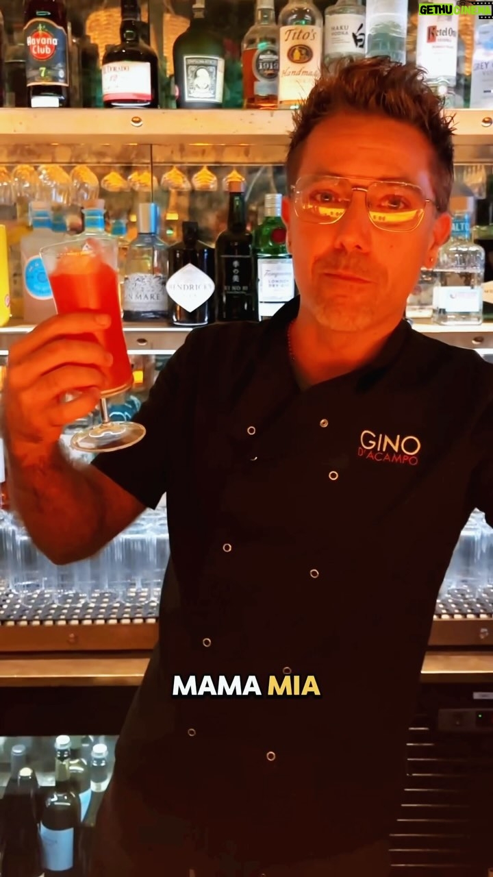 Gino D'Acampo Instagram - Never a dull moment when Gino is in town! We asked you what your favourite Gino memory was, and we made a cocktail out of it! Hereโs Gino mixing one up in the beautiful @lucianobyginodacampo ๐น๐จ๐ฝโ๐ณ #cocktail #cocktails #ginodacampo #ifmygrandmotherhadwheels #italian #italaindrinks #gino #ginoclock #londonlife