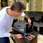 Gino D'Acampo Instagram - Ciao guys, how you doing? I am so excited to announce my partnership with @ninjakitchenuk to bring you the fantastic Ninja Woodfire Electric BBQ Grill & Smoker... This product is perfect for any outdoor occasion and the variety of recipes you can cook is endless... Stay tuned for more... #ad #GrillwithNinja GDx