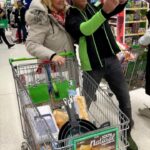 Gino D'Acampo Instagram - I met this lady on my last shift at @asda … I promise I didn’t put the pans in her trolley…. #ASDA #ad #Cookware GDx
