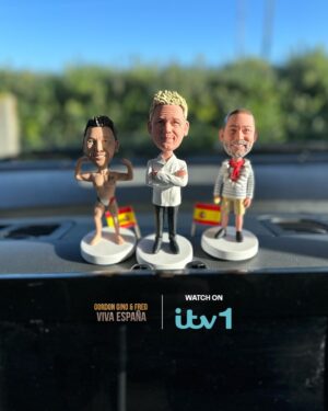 Gino D'Acampo Instagram - Swipe to see what goes on behind the scenes 😂👉 

Gordon, Gino and Fred: Viva España starts Sunday at 9pm on ITV1 and ITVX 🇪🇸