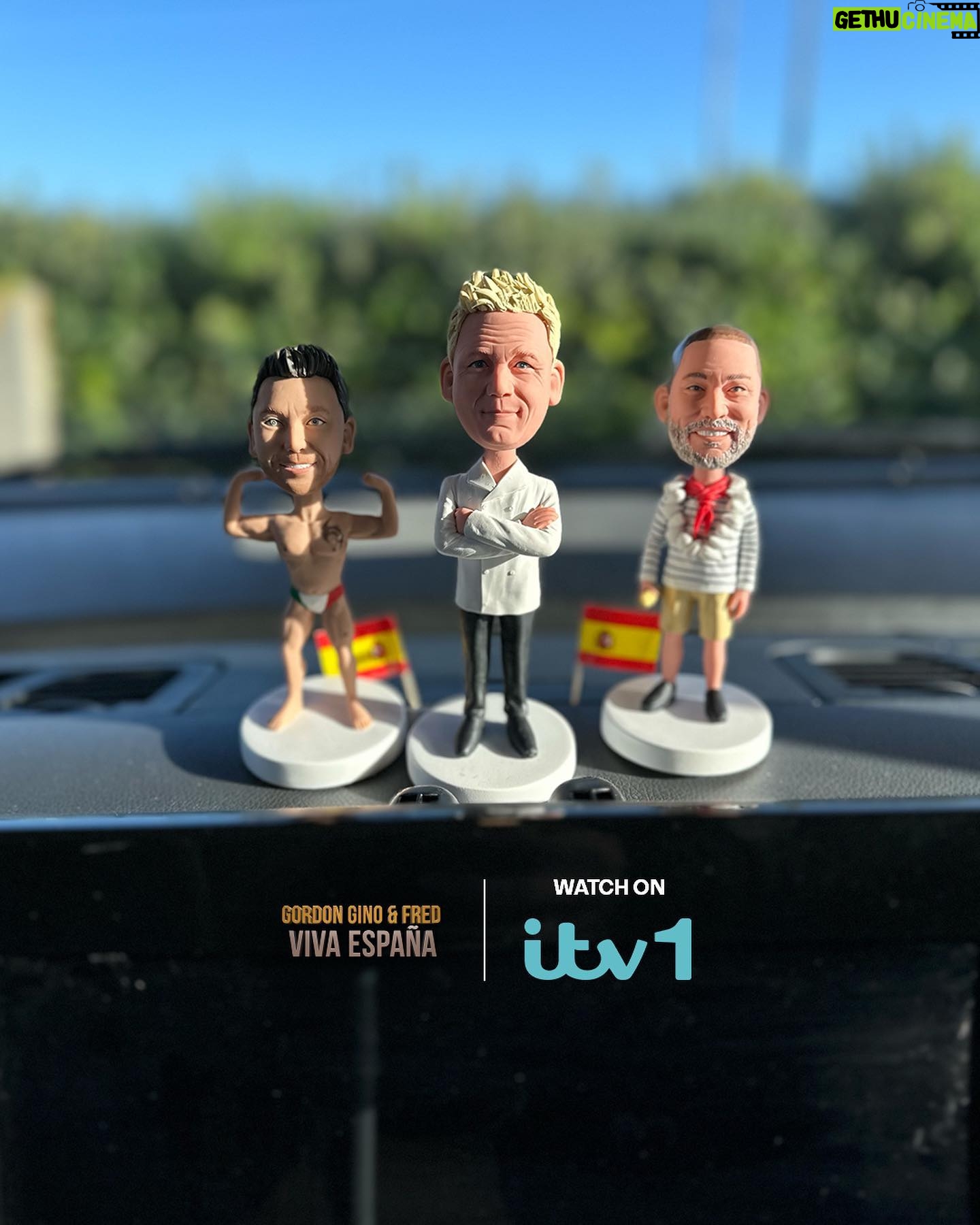 Gino D'Acampo - 25.2K Likes - Swipe to see what goes on behind the scenes 😂👉
Gordon, Gino and Fred: Viva España starts Sunday at 9pm on ITV1 and ITVX 🇪🇸