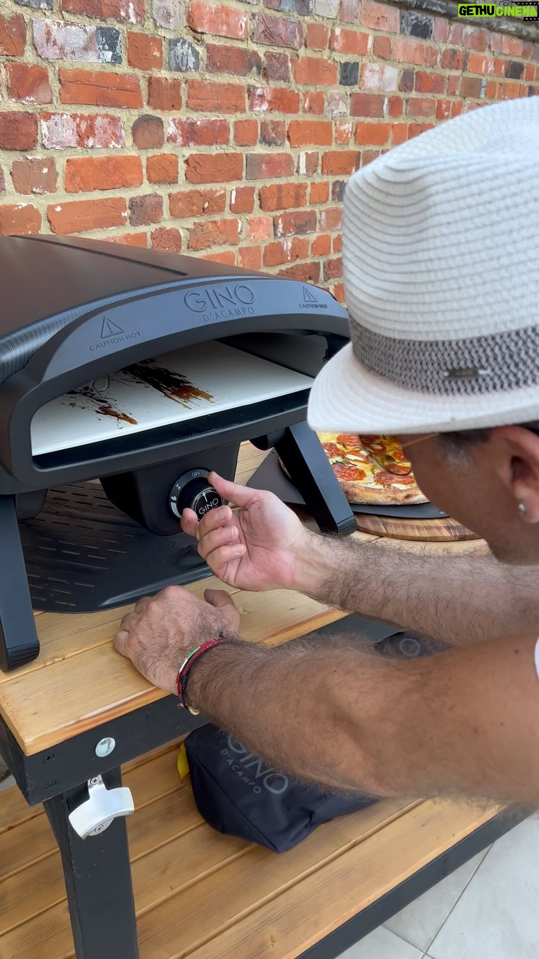 Gino D'Acampo Instagram - When cooking a pizza, temperature is one of the most important things you need to get right… When designing @ginopizzaovens , not only did we think about function, but also, safety. #GinoPizzaOvens GDx