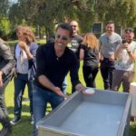 Gino D'Acampo Instagram - An amazing experience in Napoli learning all about Buffalo Mozzarella…….and yes, I was showing off to the locals 😎…..GDx