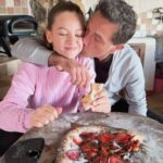 Gino D’Acampo Instagram – Making one of our favourite Pizza’s with my Principessa Mia, with the help of @ginopizzaovens of course!! I must say – WOW this was delicious😎… GDx