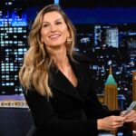 Gisele Bündchen Instagram - @gisele quizzes Jimmy on Portuguese words that may or may not be related to her new cookbook Nourish, out now! #FallonTonight Check out Gisele’s new cookbook Nourish here! https://www.penguinrandomhouse.com/books/721453/nourish-by-giselebundchen/