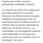 Giselle Itié Instagram – Diretor da ONU deixa o cargo  e em uma carta reconhece genocídio em Gaza. Denuncia EUA, a ONU, a mídia comprada e o profundo fracasso da humanidade.

repost do jornalista @jamilchade_oficial