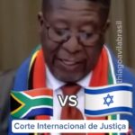 Giselle Itié Instagram - Representante da África do Sul na Corte Internacional de Justiça apresentando o caso no qual o país acusa Israel de cometer o crime de Genocídio contra o povo palestino. É muito simbólico que o país que derrotou o apartheid e o regime racista esteja hoje representando os povos do mundo para deter o sionismo, outra ideologia racista e colonial. A audiência de hoje está ouvindo representantes da África do Sul. Amanhã é a vez de Israel. O que será que eles vão falar? Alguém adivinha?