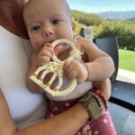 Giuseppa Ciurleo Instagram - Tout pour toi 💜 ma toute petite … tu as changé ma vie, merci de m’avoir choisie, merci de me faire découvrir chaque jours avec ton père ce qu’est le grand amour… celui dont nous ne pourrions plus nous passer jusqu’à notre dernier souffle. Je t’aime ma Giorgia 💜