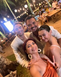 Glaiza de Castro Instagram - Bilang nasabi ko na lahat ng gusto kong sabihin sayo, babalikan ko nalang itong araw na ito kung saan palagi nating maaalala yung saya. Umabot tayo sa pagkakataong makikita natin yung isa’t isa kasama ng mga iba pang taong mahal natin na masayang nag ce celebrate ng isa sa mga pinaka importanteng araw ng buhay natin. Salamat na naging bahagi kami ng selebrasyong ito. Yung makita namin kayong masaya ni Gregg at Bean, yung pagka banayad mo at lahat ng mga naganap sa trip na ito. Andito lang kami lagi para sayo. Mahal ka namin jan! #TrippyHomance #TheWomanIsNowAHoman