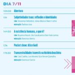Glamour Garcia Instagram - Identidades Trans e Travestis🏳️‍⚧️   Nos dias 7, 8 e 9 de novembro, o @sescpompeia recebe o Seminário Identidades Trans e Travestis: Cidadania, Memória e Coletividade, um evento realizado pela revista Cult, em parceria com o Sesc SP.   Com curadoria de Gabriel Lodi (@gabriel_lodi), Helena Vieira (@helena.vieiras) e Sara York (@sarawagneryork) , o evento reúne pessoas trans e travestis de todo o Brasil em nove mesas de debate com os mais diversos temas, além de performances artísticas que pontuam as conversas.   Constitui, assim, um encontro para promover, visibilizar, garantir e afirmar a potência, capacidade e radicalidade das existências e do pensamento da população trans e travesti no Brasil.   Confira a programação completa e se inscreva em sescsp.org.br/identidadestransetravestis   O evento é gratuito para pessoas trans e travestis.