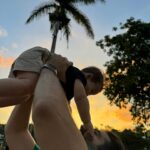 Glenda Loures Instagram - Photodump com fotos fofas do passeio do dia 🌅💙👶🏻🐶