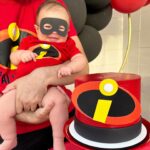 Glenda Loures Instagram - FAMÍLIA INCRÍVEL PRA COMEMORAR 3 MESES DO TETTEO