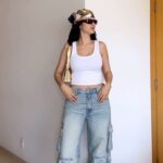 Glenda Loures Instagram - Qualquer oportunidade pra usar minha nova cargo eu tô topando 🤍💙 Aprovado?