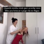 Glenda Loures Instagram - Só quem é mãe sabe o perrengue pra fazer o filho dormir, aí vem qualquer um querer acordar?! Aí não dá 😂
