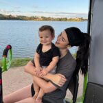 Glenda Loures Instagram - Photodump com fotos fofas do passeio do dia 🌅💙👶🏻🐶