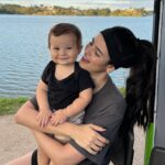 Glenda Loures Instagram - Photodump com fotos fofas do passeio do dia 🌅💙👶🏻🐶