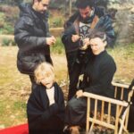 Glenn Close Instagram - Five year-old Annie, her Scottish Border Terrier, Belle, and me on location in sublime Portugal for HOUSE OF THE SPIRITS--1993. Jean-Luc Russier did my makeup and Martial Corneville my wig. Both masters. I loved Ferula, the character I played in the movie. We all had a grand time. #anniemstarke #martialcorneville #isabelleallendebooks #isabelleallendequotes #jeanlucrussier #scottishborderterrier