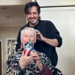 Glenn Close Instagram – Curtis William warming up@for MET GALA!
