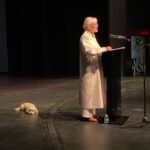 Glenn Close Instagram - Yesterday, the Main Stage Theater at the spectacular new Arts Quarter at my Alma Mater--The College of William & Mary in Virginia--was dedicated in my name! It was a profound honor for me. W&M was my first real community. I have always thought of my experience there as the watering of my desert...allowing me to be able to grow and bloom. That very stage launched me into my career. Pippy was there with me to pay tribute to the little dog who trotted at my heels throughout my college career--Penny. So many beautiful spirits gathered around us yesterday on that stage. I am humbled and deeply grateful. Thank you: President Rowe Provost Charles Poston Dean Susan Raitt Karino Gibson Orchesis Modern Dance Group Select members of the M&M Wind Ensemble @william_and_mary