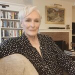 Glenn Close Instagram - All glammed up for a dinner hosted by Ralph Lauren, himself, to celebrate his 2024 Holiday Collection. I'll be wearing the stunning, custom suit covered in tiny Swarovski crystals that I wore to the SAG AWARDS in 2019. It is just as stunning and timeless now as it was then. Thank you, Ralph Lauren! After tonight, I will retire the suit to The Glenn Close Costume Collection at Indiana U. Thank you Sheri and Rebekah for your beautiful work. @rebekahforecast @sherikmakeup