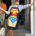 Glenn Close Instagram - An interlude while the cake is baking.