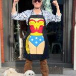 Glenn Close Instagram - An interlude while the cake is baking.