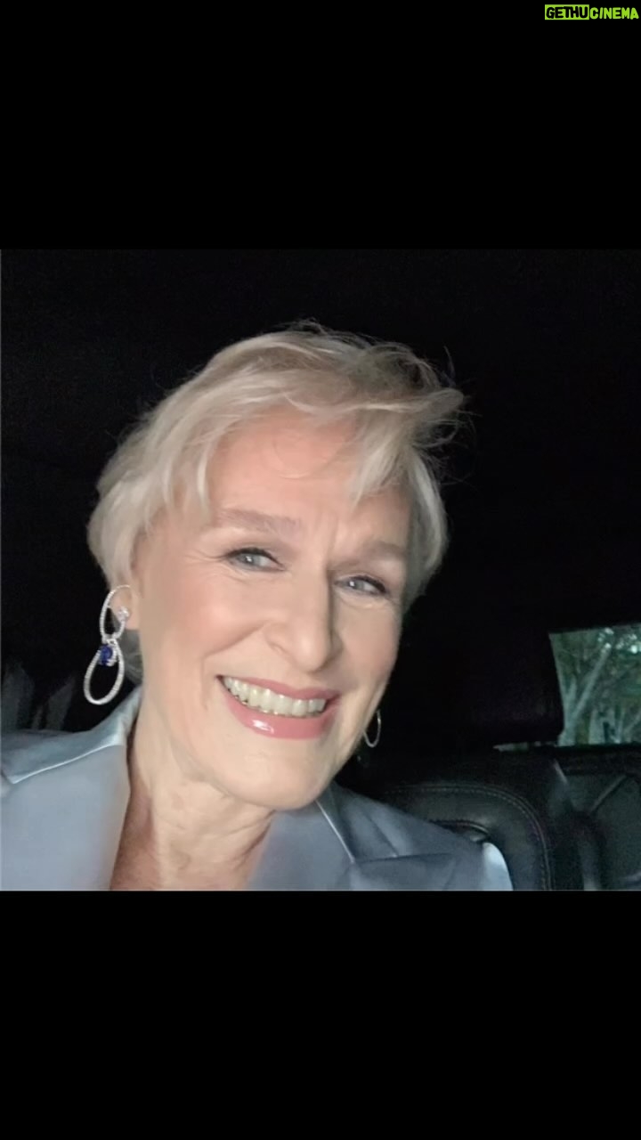 Glenn Close Instagram - Annie and I taking the piss out of getting all duded up. She ALWAYS makes me laugh.