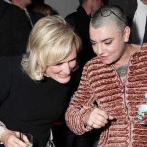 Glenn Close Instagram - These pictures are from the opening night party for ALBERT NOBBS. Sinead sang LAY YOUR HEAD DOWN and touched us all to the core. It was the only time we met in person. "So lay your head down. Darling, sleep now La La La La Lie"