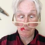Glenn Close Instagram - It's a topsy/turvy day. And red lipstick makes me feel insecure. Breathe deeply . Turn off social media. Look at the sky...if you can. Feel the earth underneath you...maybe through numerous layers. Don't worry if you have to fart. Breathe some more...maybe not right after the fart. Wipe the red lipstick off. You are NOT ALONE...though you may want to be.