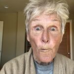 Glenn Close Instagram - I think this is going to be a particularly GOOD day. (Ignore the bruises. I had a tiny break in my nose fixed) Feeling as beautiful as ever.