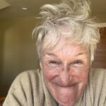 Glenn Close Instagram - I think this is going to be a particularly GOOD day. (Ignore the bruises. I had a tiny break in my nose fixed) Feeling as beautiful as ever.