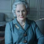 Glenn Close Instagram - I loved playing Carmel Snow, with her iconic blue hair, in Episodes 8 and 10 in AppleTV's THE NEW LOOK. She was the Editor-in-Chief of the American Harper's Bazaar from 1934 to 1958. After seeing Christian Dior's first collection in 1947, it was Carmel Snow who said, "It's the new look!" @dior @diorbeauty @christiandior_official @appletv #thenewlook @harpersbazaarus
