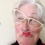 Glenn Close Instagram - It's a topsy/turvy day. And red lipstick makes me feel insecure. Breathe deeply . Turn off social media. Look at the sky...if you can. Feel the earth underneath you...maybe through numerous layers. Don't worry if you have to fart. Breathe some more...maybe not right after the fart. Wipe the red lipstick off. You are NOT ALONE...though you may want to be.