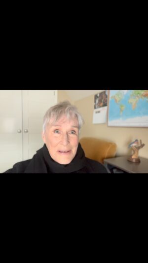 Glenn Close Instagram - Thoughts on a cold day with Pippy lying on his bed inches away.